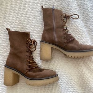 Free People Dylan Lace Up Boots